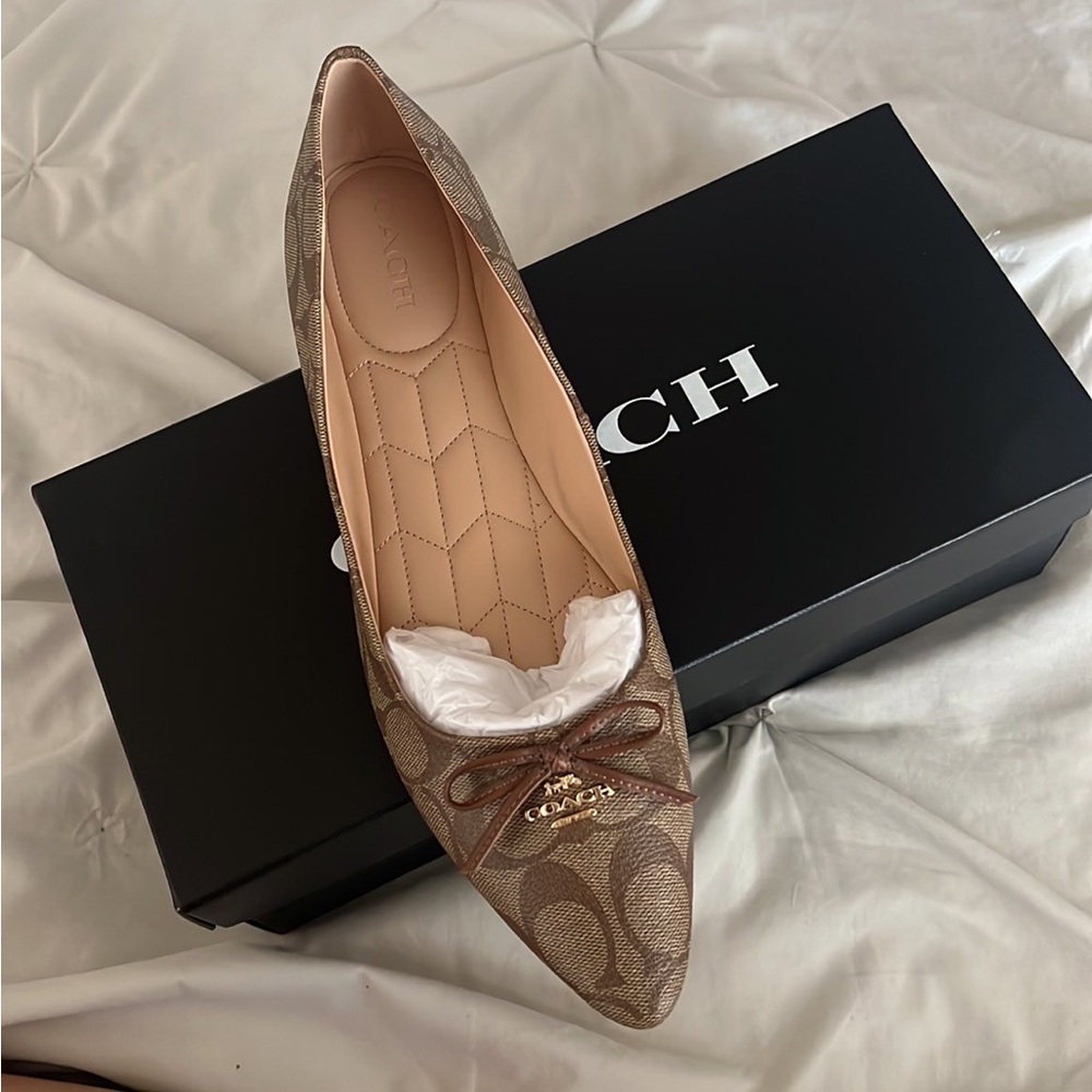 Coach flats. Size 11. New in Box